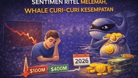 Sentimen Ritel Melemah, Whale Curi-Curi Kesempatan