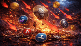 Tekanan Besar di Pasar Kripto Bikin Altcoin Jatuh Berjamaah