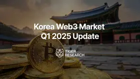 2025 年 Q1 韩国 Web3 市场报告:韩国是否仍是流动性出口?