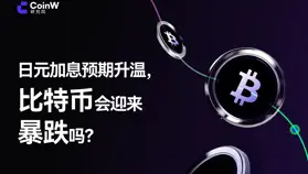日元加息预期升温，比特币会迎来暴跌吗？