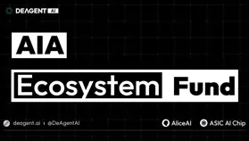 DeAgentAI 宣布成立 AIA 生态基金，聚焦"AI Agent   Physical AI"赛道