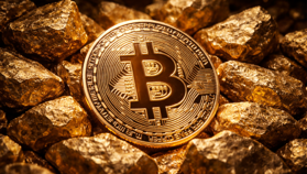 Bloomberg waarschuwt: Bitcoin kan dalen richting $50.000 door sterke goudrally