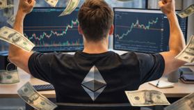 Ethereum stijgt sneller dan Bitcoin: whale-verkoop van $800 miljoen zorgt voor angst