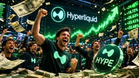 Deze crypto breekt weer all-time high: short squeeze van $11,5 miljoen en SpaceX-handel stuwen HYPE naar $76,90