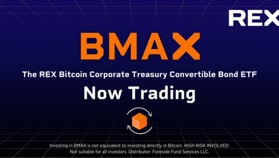 REX Shares lansează BMAX, crescând expunerea la Bitcoin – Primul ETF de obligațiuni convertibile pentru trezoreria corporativă BTC