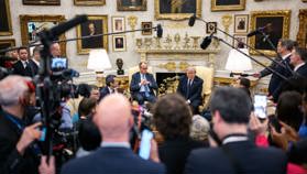 Trump dreigt met terugtrekking troepen uit Duitsland na ruzie met Merz