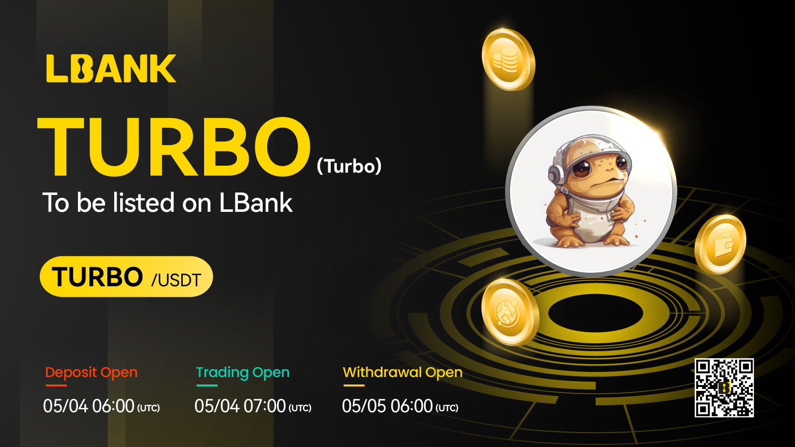 TURBO (Turbo) Will Be Listed in LBank Innovation Zone - LBank | CoinCarp