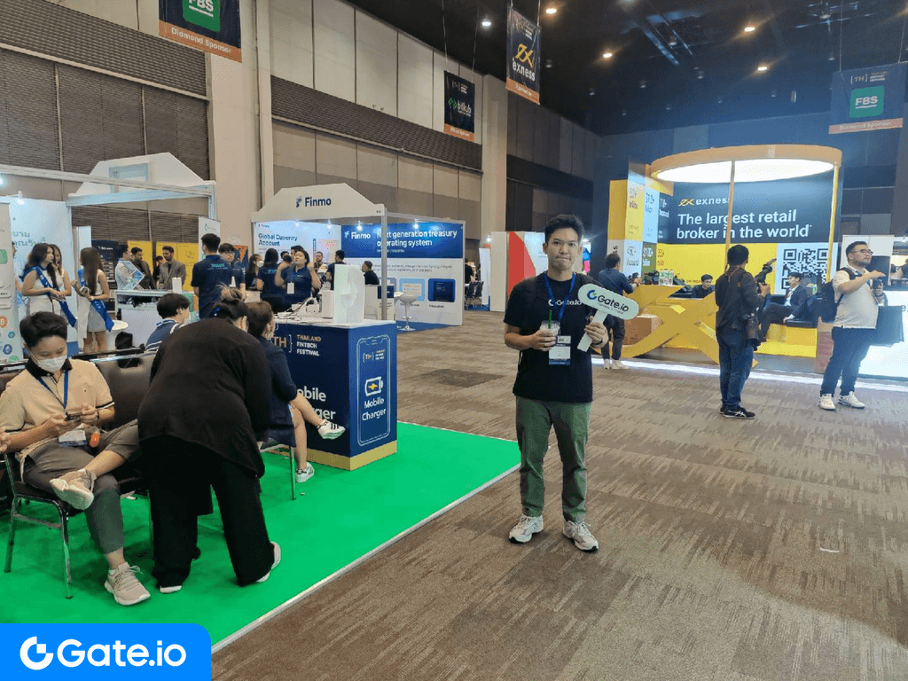 Gate.io Attends FinTech Festival Thailand to Promote Blockchain and Web3  Sector... - Gate | CoinCarp